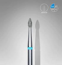 Load image into Gallery viewer, Staleks Expert Pro Diamond Nail Drill Bit 1.8mm Pointed Bud FA60 1 pcs set