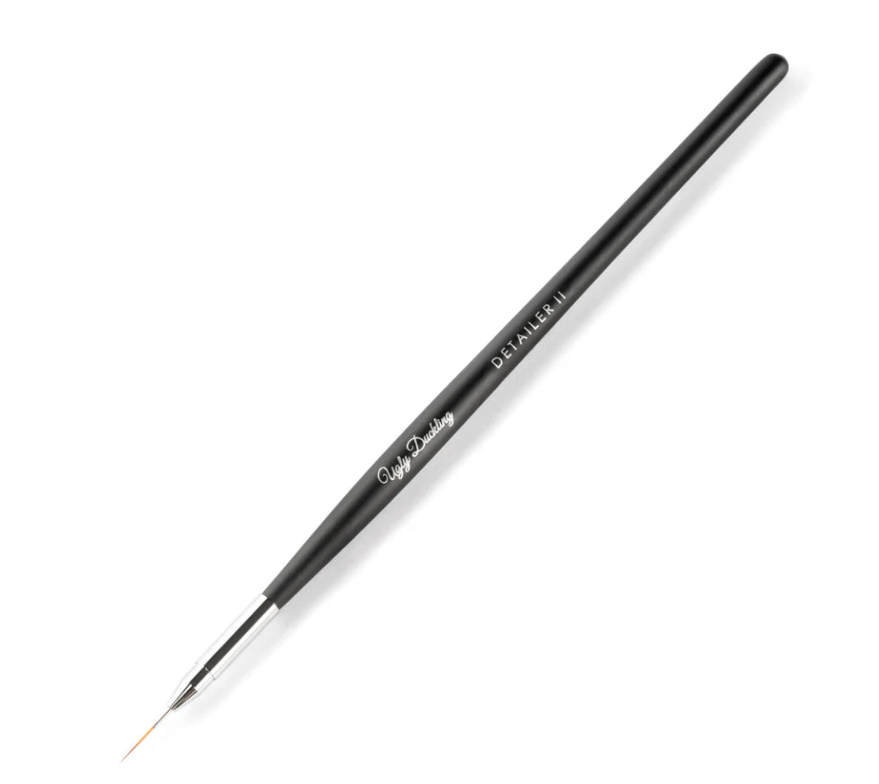DETAILER II BRUSH - MATTE BLACK WOOD HANDLE